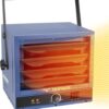 Electric vehicle garage heater, 7500-watt digital display fan-driven ceiling-mounted work area heater, featuring full-function remote control,...