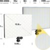 D50 LED Video Light Panel Lights 15.4", 2 Packs 45W 3000K-8000K Bi-Color Dimmable Photography Lighting, CRI 96+ Videography Lighting for Video...