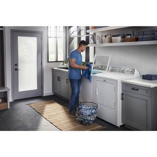Maytag 4.8 cu. ft. Top Load Washer with Extra Power Boost, White MVW5430MW