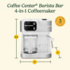 Coffeemaker 4-In-1 Coffee Center Barista Machine