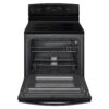 4.8 cu. ft. Electric Range in Stainless Steel Black
