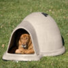 Petmate Indigo Dog House (Igloo Dog House, Made in USA with 90% Recycled Materials, All-Weather Protection Pet Shelter) for XL Dogs -90 to 125...