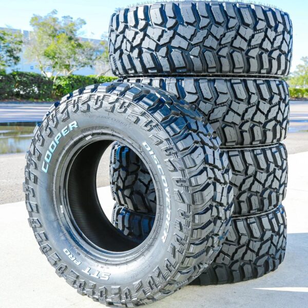 Pair of 2 (TWO) Cooper Discoverer STT Pro LT 285/70R17 121/118Q E (10 Ply) MT M/T Mud Tires Fits: 2021-23 Jeep Wrangler Unlimited Rubicon 392,...
