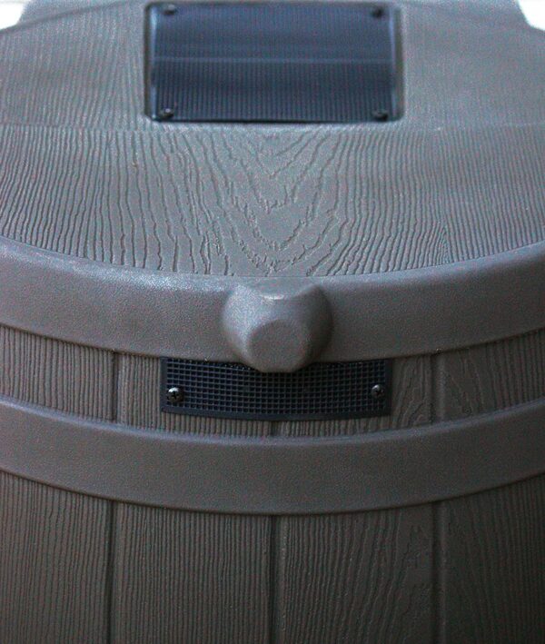 Good Ideas Rain Wizard 50 Gallon Plastic Outdoor Home Rain Barrel Water Storage Collector