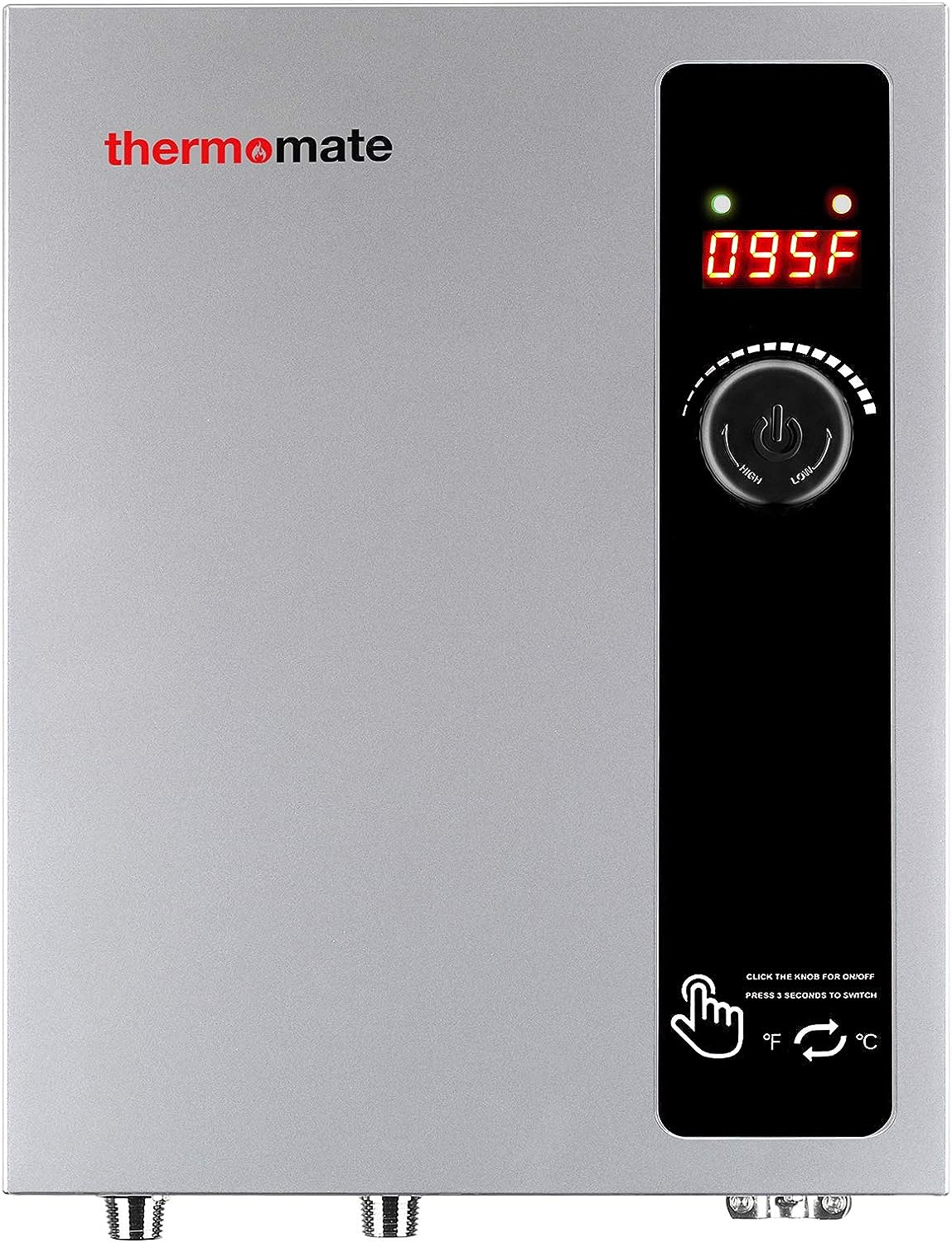 e2b7a1808273b7af500ea31ed0c97508838058f86f669378e9edfc99439fd286 Electric Tankless Water Heater, 11kW at 240 Volt, On Demand Instant Hot Water Heater