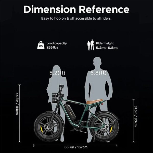 AKEZ Electric Bike for Adults - 1000W 28mph Moped Ebike with 48V 13A Removable Battery, Up to 94 Miles All Terrain Off Road E-Bike with 20*4.0"...