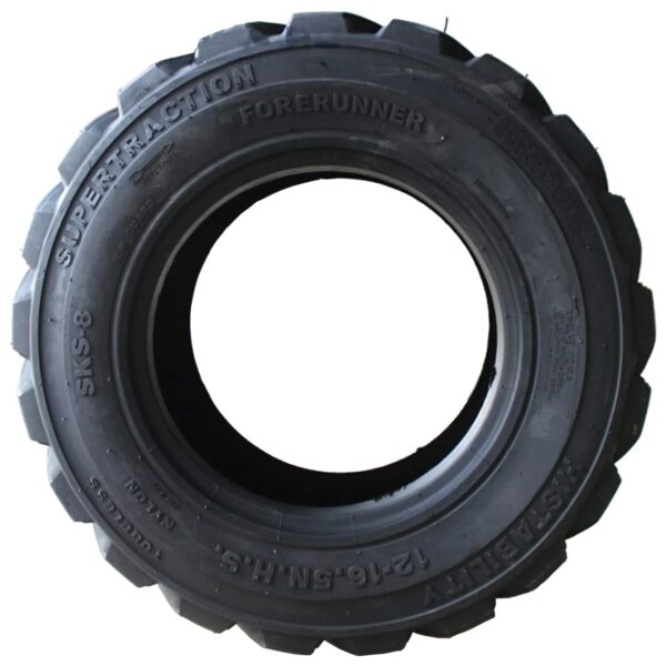 Premium 10-16.5 12PR Tire SKS-1 for Heavy Loads Tubeless Durable Construction, Reliable Performance, Suitable for Trailers, Skid Steer Loaders,...