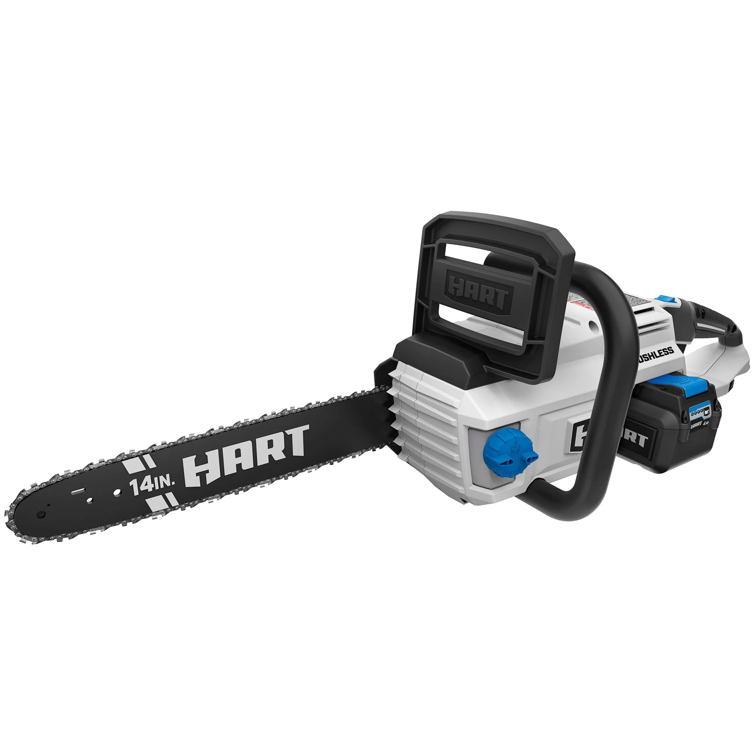 e40e2f818f11137594f4709615c9592d182a1a4958ee4d56b61e4072f2d5cfc1 40-Volt Cordless Brushless 14-inch Chainsaw Kit (1) 4.0Ah Lithium-Ion Battery