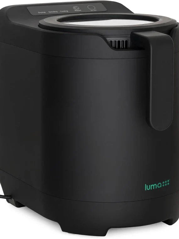 Electric Kitchen Composter 2.5L Odorless Countertop Bin with Clear-View Lid, Smart Food Waste Disposal