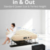 Simpli Comfy Queen EZ Air Mattress with Frame & Pump