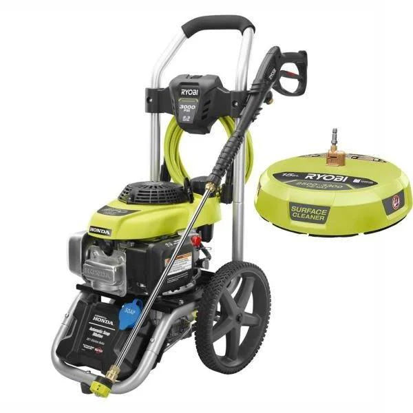 e8723b47ed5bf9381dc06bca0571b29d72f621f9119088b9e7a28181c9923d75 3000 PSI 2.3-GPM GAS Pressure Washer and 15 in. Surface Cleaner RY803001-SC