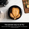 Ninja OL701 Foodi 14 in 1 SMART XL 8 Qt. Pressure Cooker Steam Fryer with SmartLid & Thermometer Auto Steam Release, that Air Fries, Proofs &...