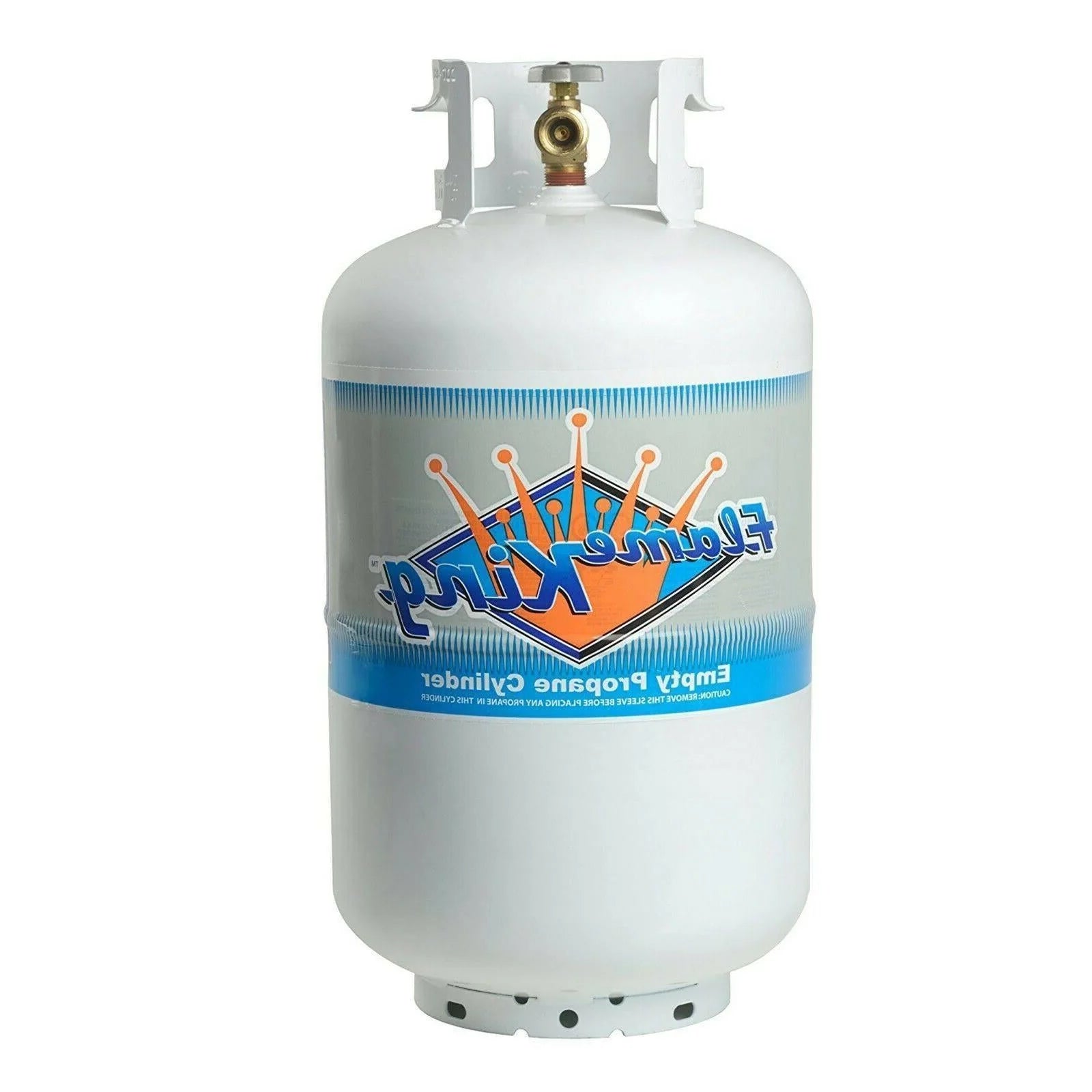 eb0b80ecf6a5c679e754395294da52baaaf29c83359998b1677d33817244a0e3 30 . Empty Propane Cylinder with Overfill Protection Device Valve