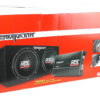 MTX 12" Dual Loaded Car Subwoofer w/Sub Box, Amplifier, & QPower Wiring Kit