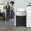 Heavy Duty Paper Shredder, 24-Sheet Cross-Cut Shredder, 40-Min Continuous Running Time, Commercial Grade Shredder for Office, 9-Gallon Big Basket,...
