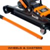 2 Ton (4000 lbs) Floor Jack - Car Hydraulic Trolley Lift
