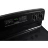 4.8 cu. ft. Electric Range in Stainless Steel Black