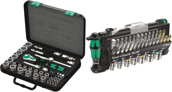 5003594001 8100 SB 2 Zyklop 3/8" Metric Ratchet Set ( Piece of 43)