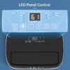 Portable Air Conditioner Cools Up to 700 Sq.Ft, 3-IN-1 Energy Efficient Portable AC Unit with Remote Control & Installation Kits for Large Room,...