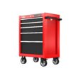2000 Series 26-in W x 36.5-in H 5-Drawer Steel Rolling Tool Cabinet (Red)