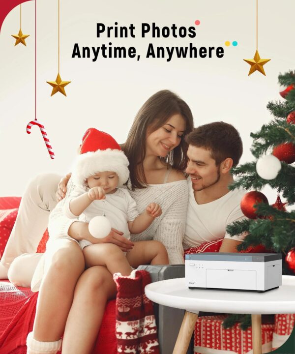 Liene 4 6 Photo Printer with Wi-Fi, 100 Sheets, Thermal-Dye Sublimation, for iPhone & Android