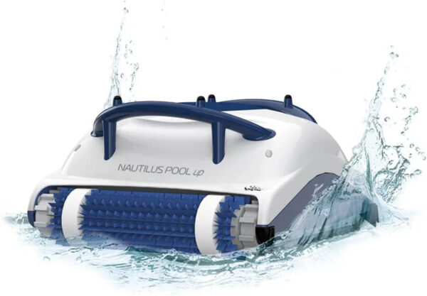 Dolphin Nautilus CC Plus Wi-Fi Automatic Robotic Pool Vacuum Cleaner, Always Cleaning, Never Charging, with Wall Climbing Scrubber Brush, Ideal...