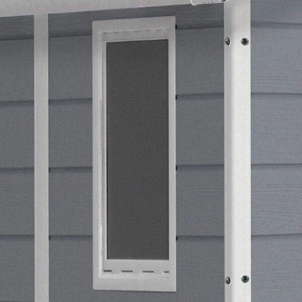 Manor 6 ft. W x 7.5 ft. D Plastic Storage Shed