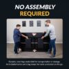 6 Ft Portable Pool Table, Adults Folding Billiards Tables for Game Room with Easy Foldable Storage, Includes Full Set of Billiard Balls, Cues,...