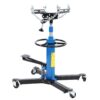 1660 Pounds Hydraulic Car Transmission Jack Vertical Lift with 360 Swivel Wheel Pedal ,Blue,33"-70"(0.75Ton)