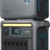 Anker SOLIX C1000 Portable Power Station with 200W Solar Panel, 1800W Solar Generator, 1056wh LFP (LiFePO4) Battery, 6 AC Outlets, Up to 2400W for...