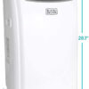 BLACK+DECKER 14,000 BTU Portable Air Conditioner with Heat and Remote Control, White