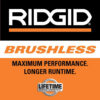 RIDGID 18V Brushless Cordless Nailer Combo Kit with Brad & Finish Nailers, Battery & Charger
