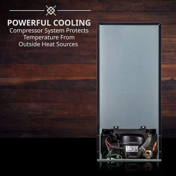 18 Bottle Compressor Wine Cooler Refrigerator w/Lock, Large Freestanding Wine Cellar For Red, White, Champagne or Sparkling Wine, 41f-64f Digital...