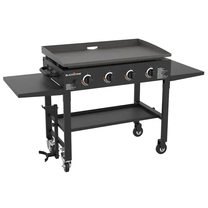 Blackstone 36 Inch Gas Griddle Cooking Station 4 Burner Flat Top Gas Grill Propane Fuelled Restaurant Grade Professional 36 Outdoor Griddle...