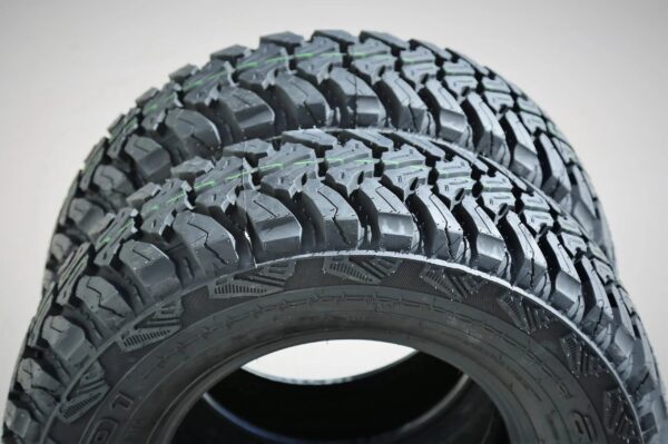 Pair of 2 (TWO) Accelera M/T-01 LT 235/75R15 Load C 6 Ply MT Mud Tires