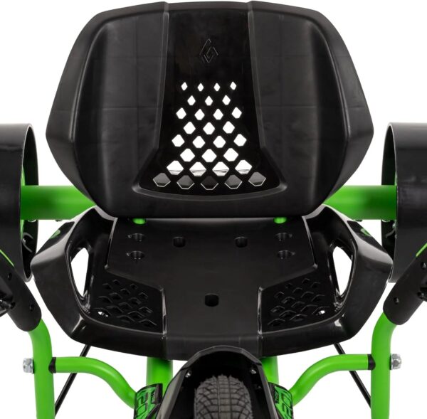 20-inch drift tricycle, with smooth lines and comfortable design, adjustable seat, sturdy steel frame, easy to operate, suitable for children over...