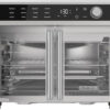 Crisp 'N Bake Air Fryer Toaster Oven Combo, 12 in 1 Countertop Convection Oven Cooks Food Fast, Fits a Whole Pizza or 6 Toast Slices, French Doors...