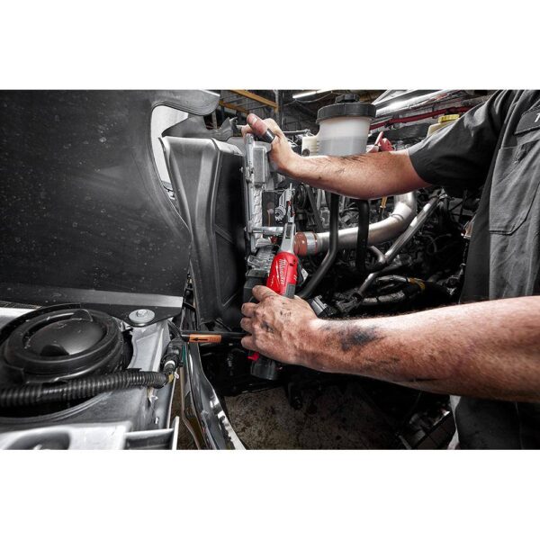 2567-22 M12 FUEL 12V Lithium-Ion Brushless Cordless High Speed 3/8 in. Ratchet Kit w/(2) Batteries, Charger and Bag