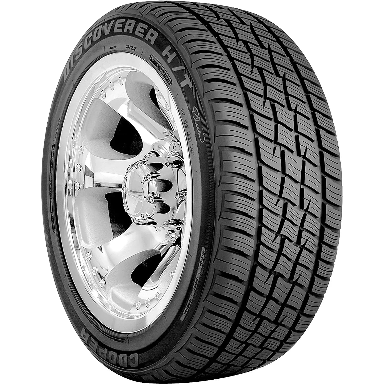 Pair of 2 (TWO) Cooper Discoverer H/T Plus 275/55R20 117T XL A/S All Season Tire Fits: 2014-18 Chevrolet Silverado 1500 High Country, 2011-18 GMC...
