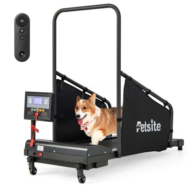 200 Lbs Dog Treadmill Pet Running Machine Indoor Pet Exercise Equipment With Remote Amp 14039039 Lcd Screen