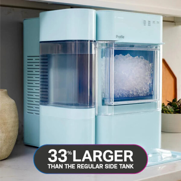 GE Profile Opal 2.0 XL with 1 Gallon Tank, Chewable Crunchable Countertop Nugget Ice Maker, Scoop included, 38 lbs in 24 hours, Pellet Ice Machine...