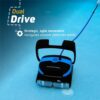 Dolphin Nautilus CC Plus Wi-Fi Automatic Robotic Pool Vacuum Cleaner, Always Cleaning, Never Charging, with Wall Climbing Scrubber Brush, Ideal...