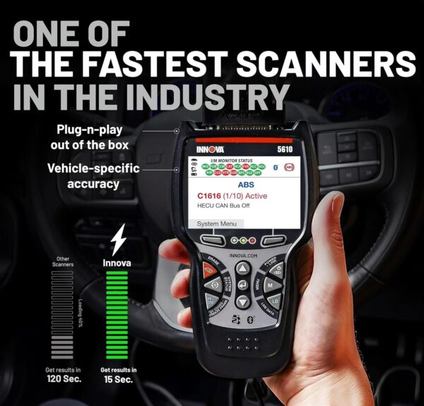 Innova 5610 OBD2 Bidirectional Scan Tool with Updates & Support