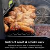 Ninja FlexFlame, Grill and Smoker, Electric and Propane Grill, Roaster, BBQ Grill, 5-in-1 Cooking System, 3 Burner, Digital Control, Outdoor...