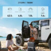 Anker SOLIX C1000 Portable Power Station with 200W Solar Panel, 1800W Solar Generator, 1056wh LFP (LiFePO4) Battery, 6 AC Outlets, Up to 2400W for...