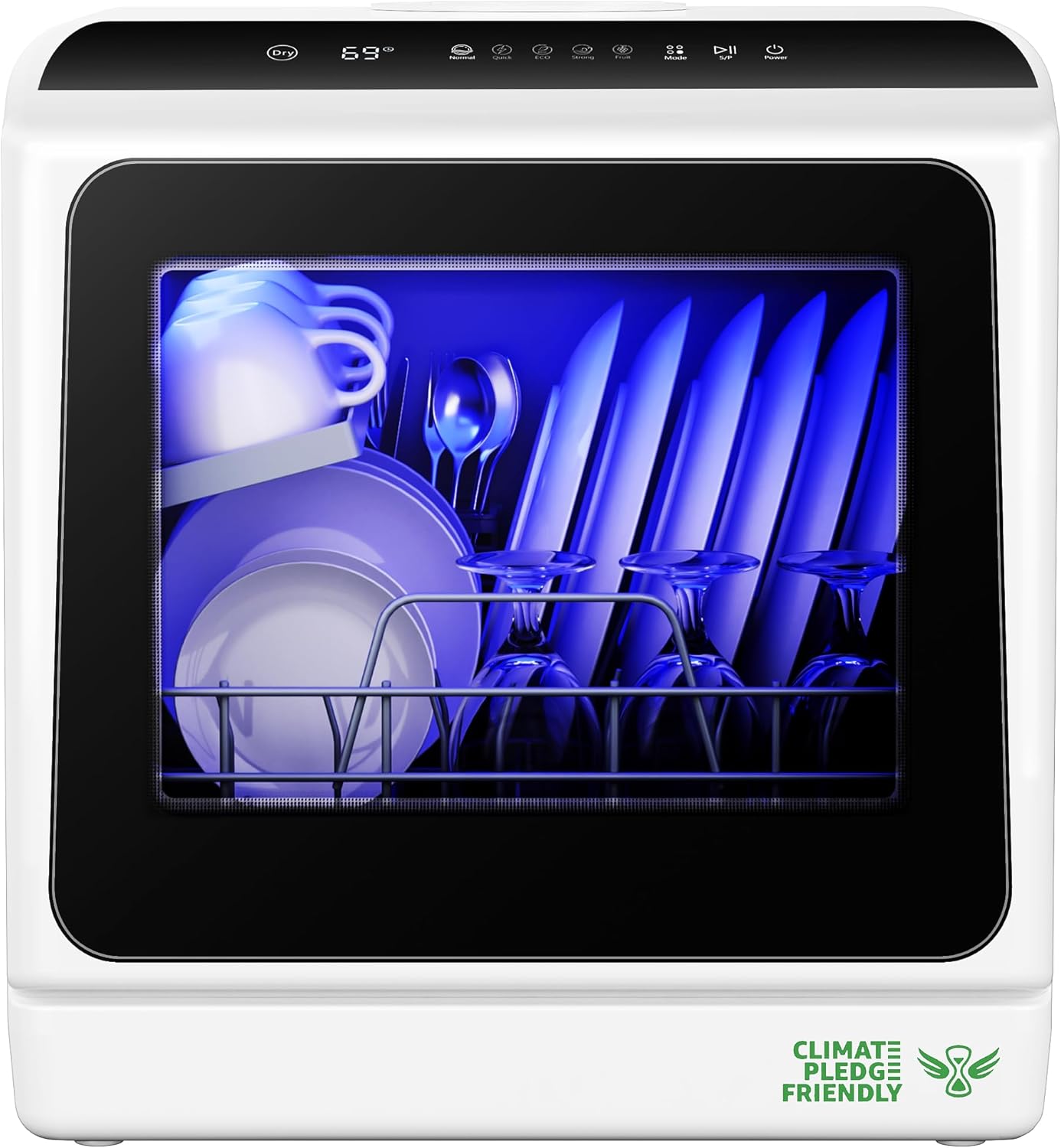 EUHOMY Countertop Dishwasher Portable